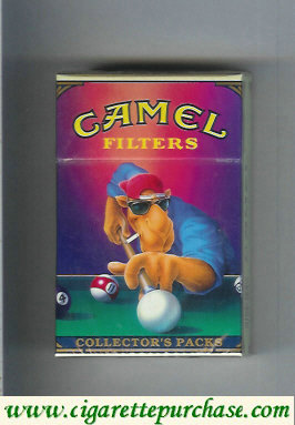 Camel Collectors Packs 2 Filters cigarettes hard box